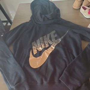 Nike Rose Gold Swish Hoodie